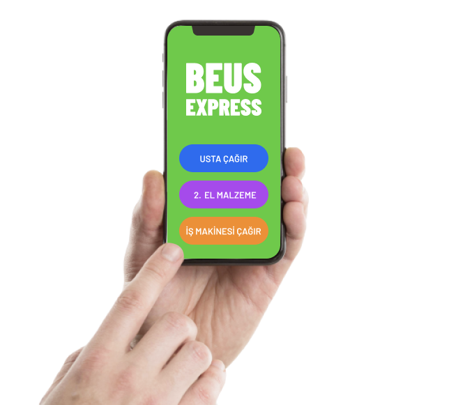 İhtiyacın olan hizmeti seç ve ustayı çağır! <br><span>BEUS EXPRESS </span>ayrıcalığını keşfet!